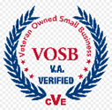 A seal that says veteran owned small business.